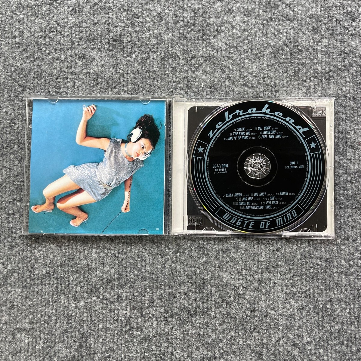 Waste of Mind by Zebrahead CD 1998 Sony Music Distribution Waste of Mind by Zebrahead CD 1998 Sony Music Distribution