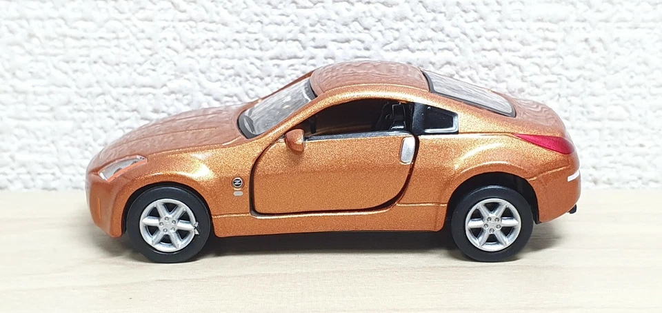 1/57 Konami J Colección del Propietario NISSAN FAIRLADY Z 350z NARANJA Coche Diecast Foto 2 de 4