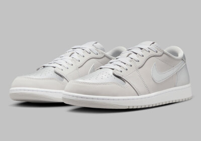 Nike Air Jordan 1 Retro Low OG Neutral Grey Metallic Silver CZ0790