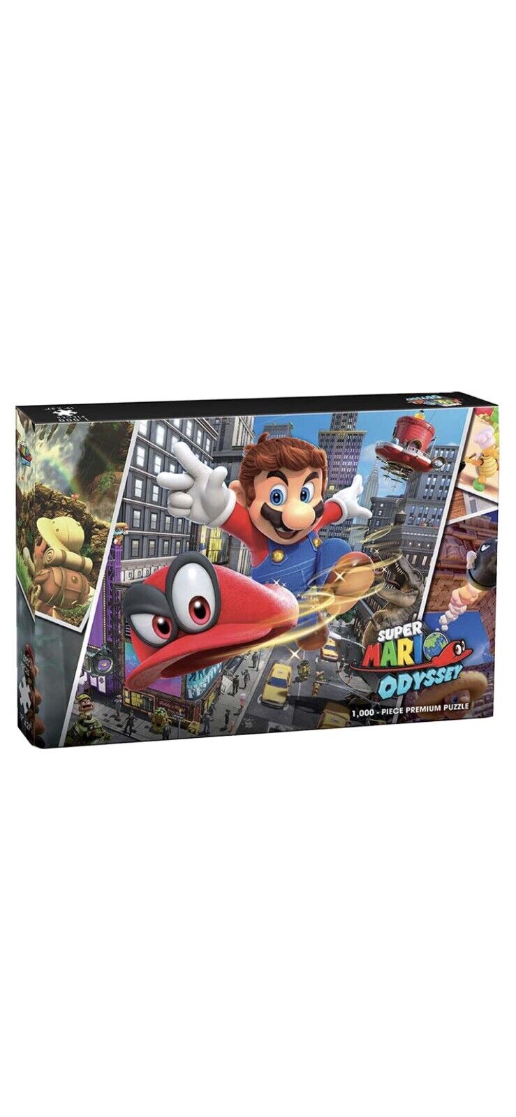 Super Mario Odyssey Snapshots 1,000 Piece Premium Puzzle | Super Mario  Odyssey Video Game Collectible Puzzle | Mario Bros Toys