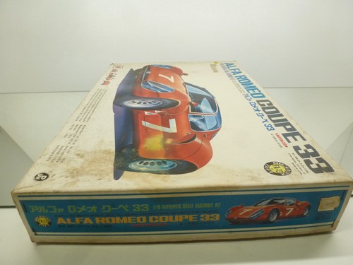 OTAKI JAPAN OT-3-22-1500 ALFA ROMEO COUPE 33 -RARE- 1:16 - UNBUILT KIT IN BOX - Bild 9 von 11