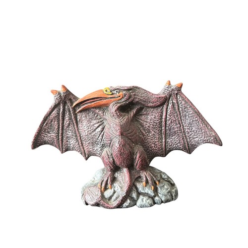 Ceramic Pteranodon Dinosaur Figurine 7” Long Prehistoric Statue Decor