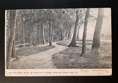 The Tan Bark Walk on Glenwood Grounds, Delaware Water Gap, Pennsylvania