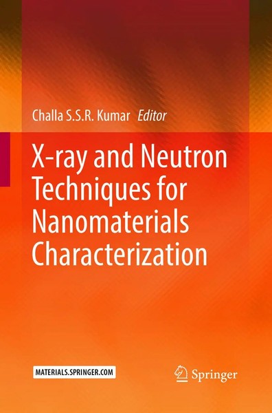 Challa S. S. R. Kumar | X-Ray And Neutron Techniques For Nanomaterials...-image