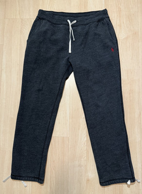 Polo Ralph Lauren Mens Athletic Fleece String Bottom Heather Sweatpants Size M