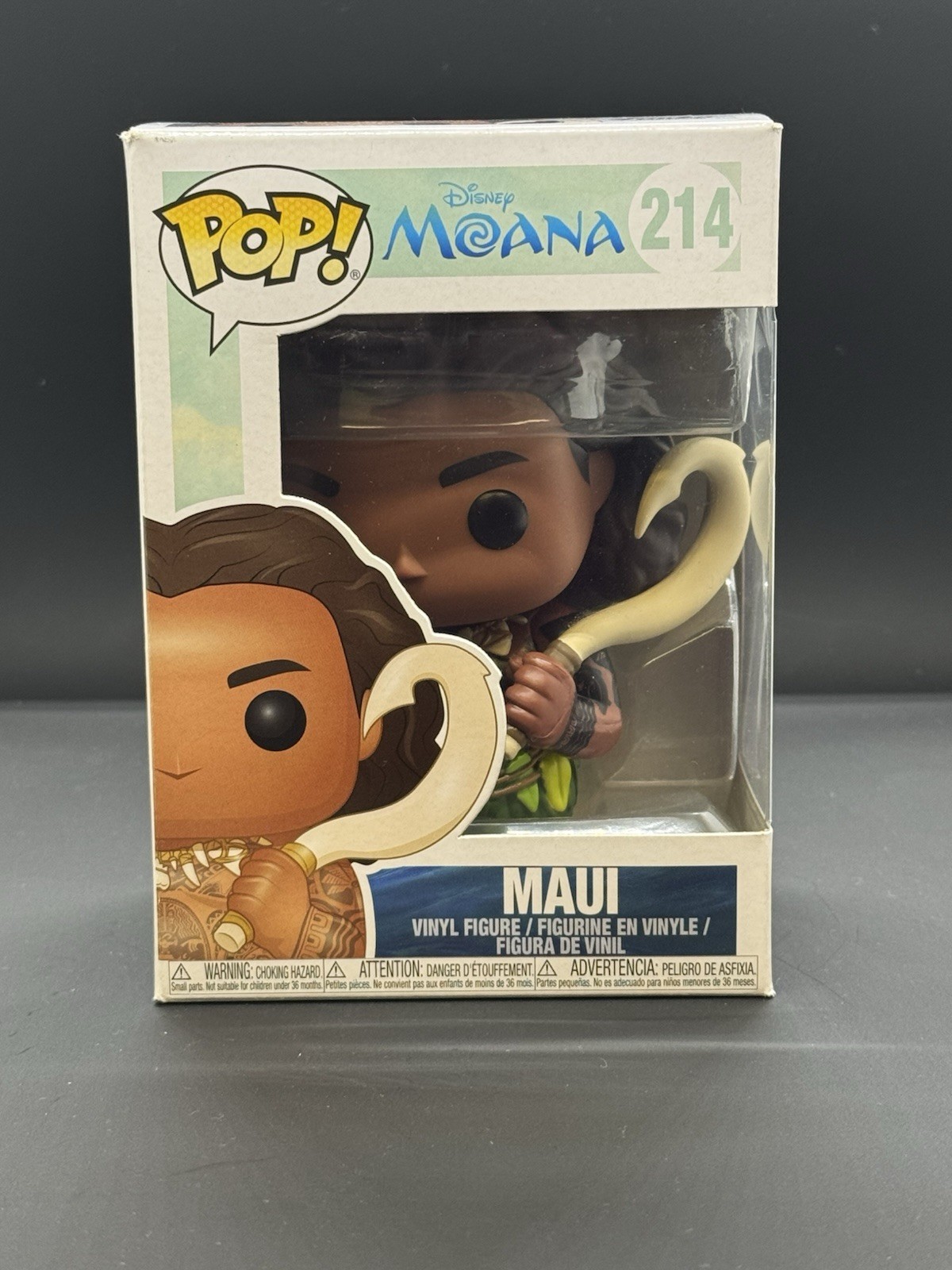 Funko POP! Disney Moana Maui #214 FREE SHIPPING ⭐️