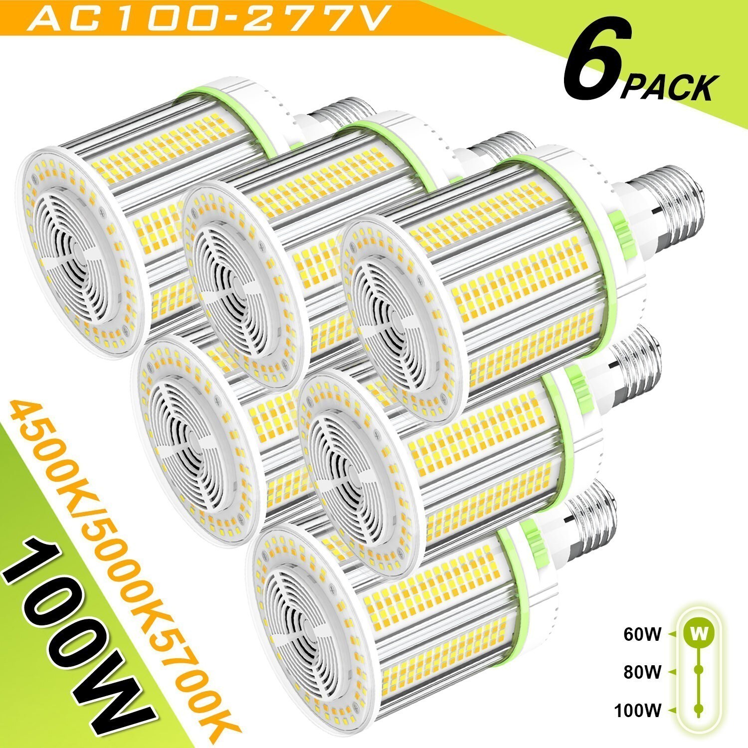 4500k/5000k/5700k E39 Warehouse Shop Lamp