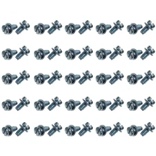 Fan Shroud Screws, 6X10Mm, Pack of 50 Screws for VW Beetle Super Beetle Karmann
