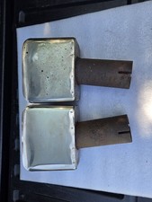 Pair C3 Corvette Gm Original Exhaust Extension Tips 2 Chevrolet Rear Pair C3 Corvette Gm Original Exhaust Extension Tips 2 Chevrolet Rear