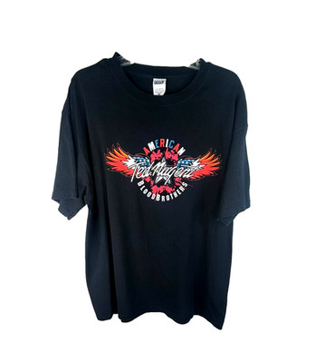 Ted Nugent Unleash The Beast American Blood Brother Concert Tour T-Shirt Size XL