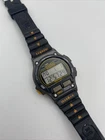 Vtg Timex Ironman Triathlon Watch Women 32mm Black Orange 8 Lap 1994 New Battery