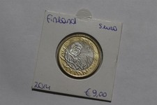 FINNLAND 5 EURO 2014 BIMETAL Nordic Nature - Waters B89 #K6538