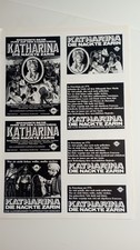 Werberatschlag KATHARINA DIE NACKTE ZARIN Erotik Alois Brummer Film