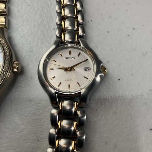 Orologio donna Seiko necessita di batteria e orologio Anne Klein acciaio inox 7N82-0301 - Foto 3 di 12