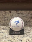 George Springer Signed Toronto Blue Jays Team Stitched Baseball Beckett COA