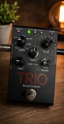Digitech TRIO Band Creator mit FS3X Fußschalter   Top Zustand