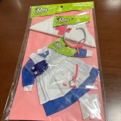 Pullip Puppenkostüm Set - Krankenschwester Kleid & Denim Minirock