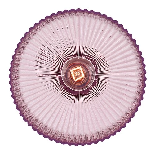 Lark 83727 Lisette 1 Light 9"W Mini Pendant - Lacquered Brass / Clear - Picture 4 of 7