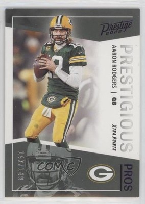 2022 Panini Prestige Prestigious Pros Xtra Points Purple /149 Aaron Rodgers o7m