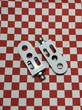 Hard Luck Bmx Chain Tensioners 3/8's Axle White Old School Bmx