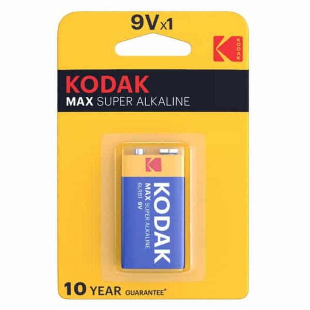 Kodak – Pile Alcaline Max 9 Volt