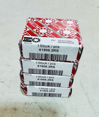 Lot Of 4! IBC BEARING 61806.2RS