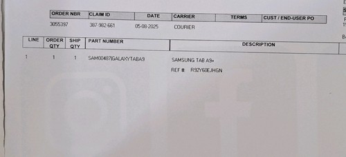 Samsung Galaxy Tab A9+ 11 HD Display Tablet 6gb/128gb SM-X210R Graphite UK MODEL - Picture 8 of 10