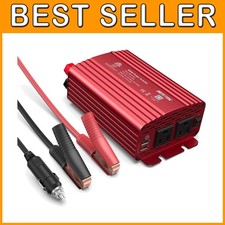 Listed 500W Inverter with Dual USB Car Charger
