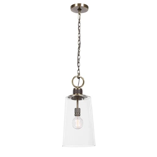 Uttermost 21522 Rosston 10"W Refined Industrial Farmhouse 1 Light - Brass - Picture 4 of 5