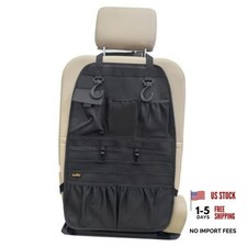 Car Seat Back Organizer, Heavy Duty Back Seat Organizer with Multiple Storage