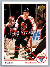 #Mc-12 Brian Leetch 1991-92 Upper Deck McDonald's All-Stars New York Rangers