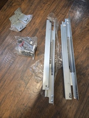 LONTAN 1 Pair Undermount Soft Close Drawer Slides 15 Inch Full Extension Drawer