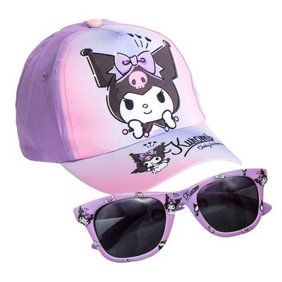 Hello Kitty Kuromi Sunglasses and Hat Set