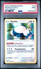 2022 POKEMON SWORD & SHIELD LOST ORIGIN #143 SNORLAX-HOLO PSA 9