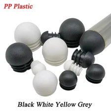 Round Domed Round Plastic End Caps Blanking Plugs Inserts Bung Tube Pipe Cover
