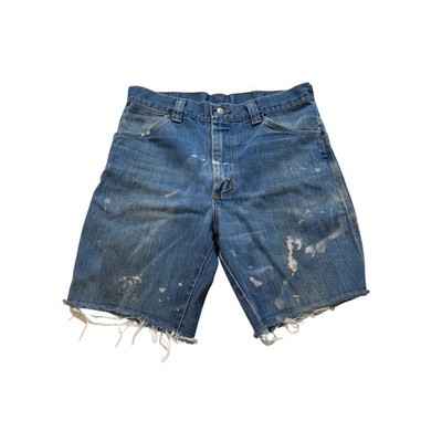 Vintage Sedgefield Denim Jorts Shorts Men's 32 Painters Thrashed GRUNGE USA