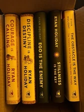 Ryan Holiday 5 Books Collection Set: Stillness Is The Key, The Obstacle Is The