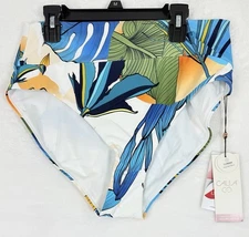 Calia Swimwear Medium Bottoms Mid Rise Swimsuit Swim Tankini Bikini Women NEW