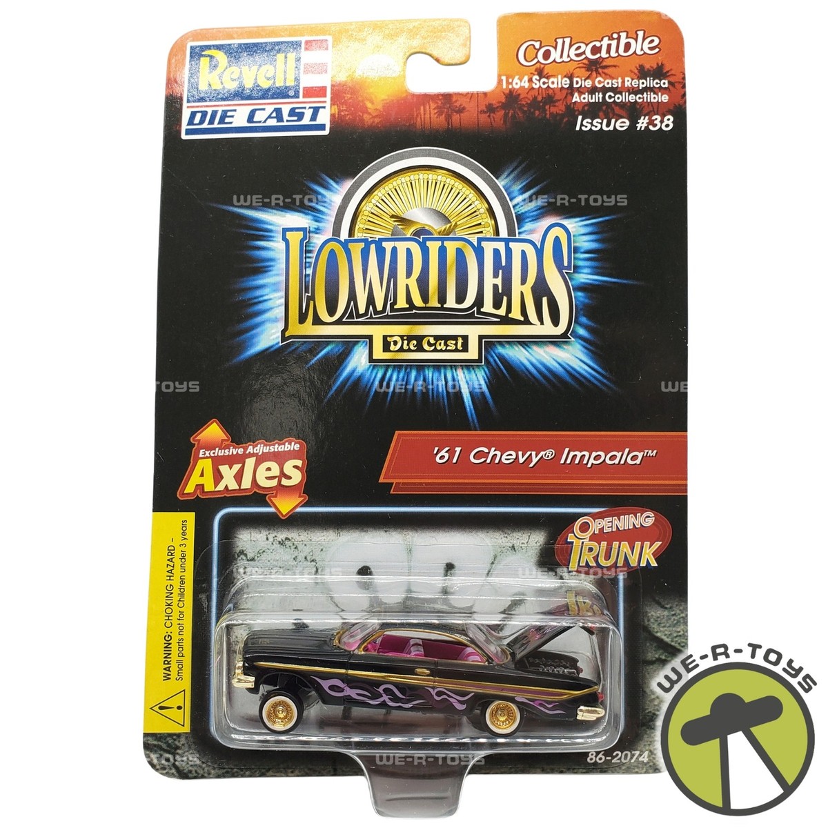 ミニカー Revell  LOWRIDERS Die-Cast Revell 1/64 Scale Lowriders Die Cast 86-3326 Electra-slide