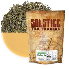 Yunnan Green Mao Fang Loose Leaf Tea 8oz Bag, Makes 100+ Cups of Tea