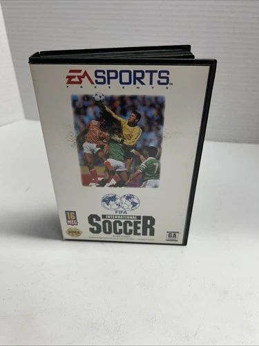 FIFA International Soccer (Sega Genesis, 1993) With Manual