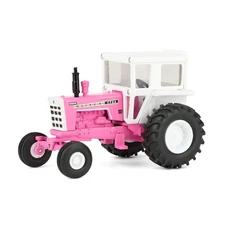 Spec Cast 1/64 Pink Oliver 1755 Tractor with Wide Front & Cab SCT981