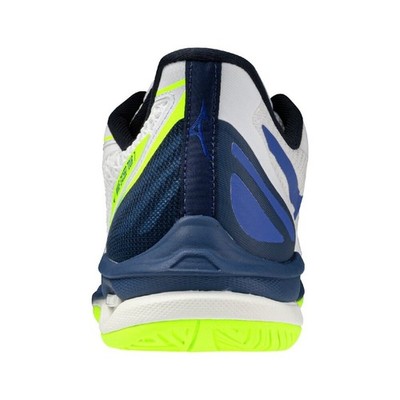 Mizuno Tennis Shoes WAVE EXCEED TOUR 7 AC White/Blue/Yellow
