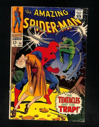 Amazing Spider-Man #54 VG+ 4.5  Doctor Octopus Appearance! Marvel 1967