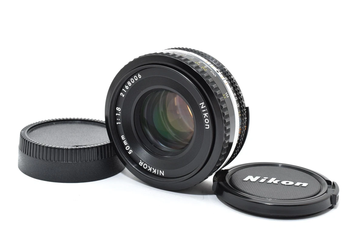 Preços baixos em Nikon AI-S lentes de câmera f/1.8 50mm Focal | eBay