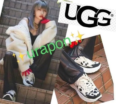 UGG CA805 Dalmatiner Leder Sneaker Unisex 24cm Selten Limited Edition