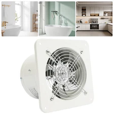 6inch Super Quite Wall Exhaust Fan Bathroom Kitchen Garage Ventilation Vent 40W