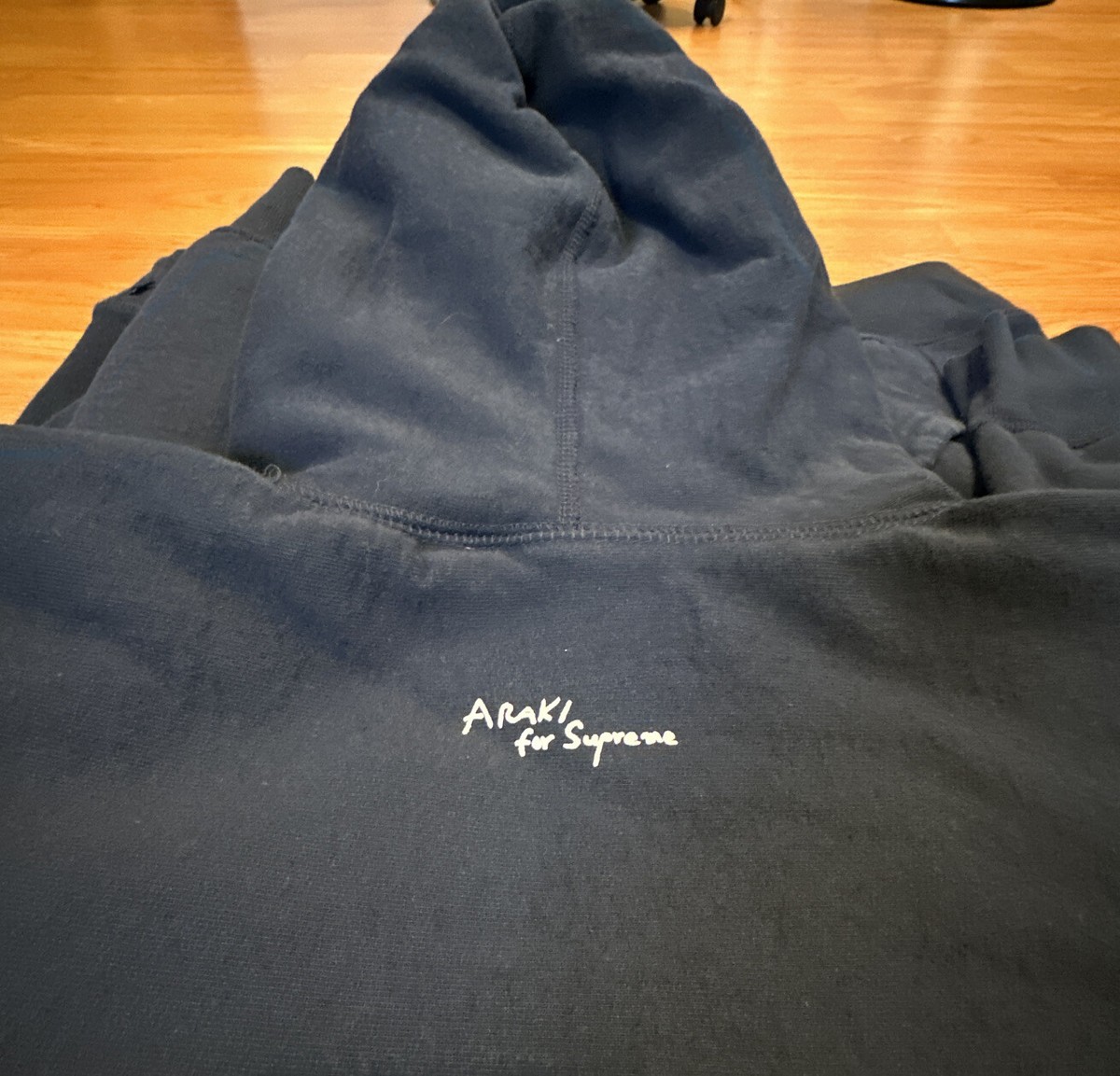 Supreme Araki Rose Hooded Sweatshirt Navy Size Large Hoodie Supreme Araki Rose Hooded Sweatshirt Navy Size Large Hoodie