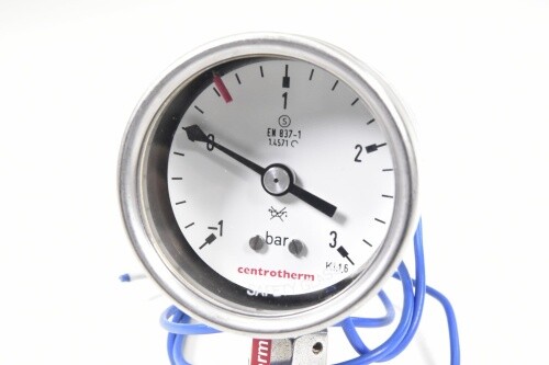 CENTROTHERM 201, Manometer mit Reedschalter, -1-3bar - Bild 5 von 7