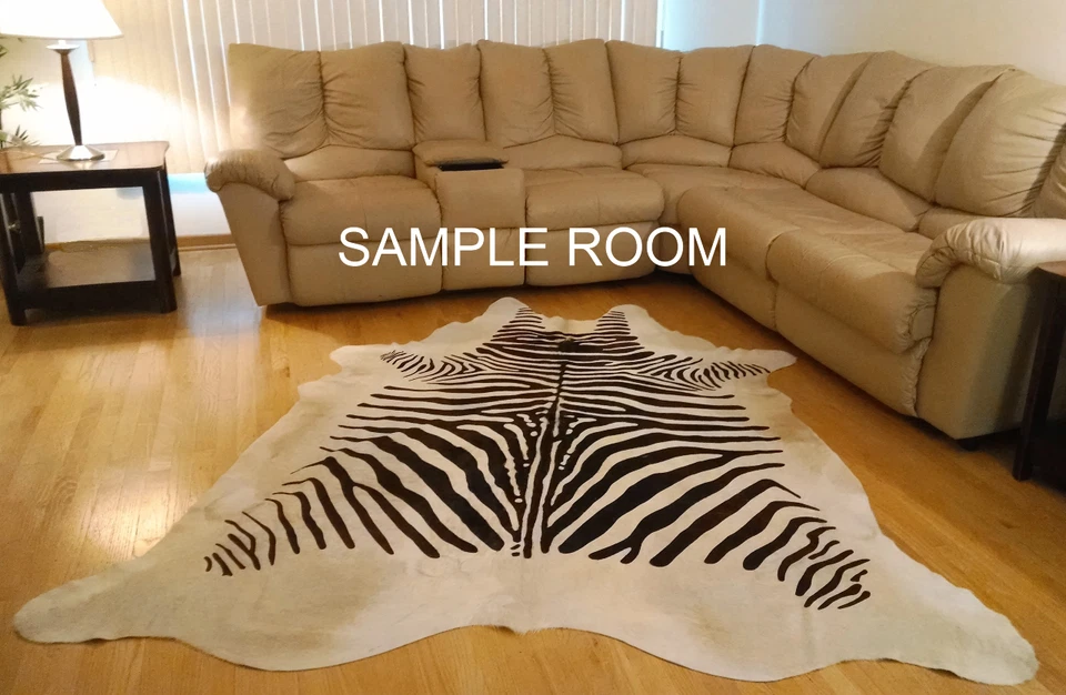 Cowhide Area Rug - Dark Brown - Rustic - 72" W x 87" - Perfect GRADUATIONGift ! - Image 4 of 4